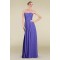 Sheath/Column Strapless Floor-Length Chiffon Bridesmaid Dresses/Wedding Party Dresses BD010465