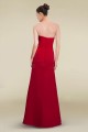 Sheath/Column Strapless Floor-Length Red Chiffon Bridesmaid Dresses/Wedding Party Dresses BD010466 Sheath/Column Strapless Floor-Length Red Chiffon Bridesmaid Dresses/Wedding Party Dresses BD010466