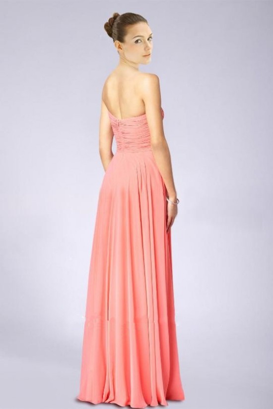 Sheath/Column Sweetheart Chiffon Floor-Length Bridesmaid Dresses/Wedding Party Dresses BD010478 Sheath/Column Sweetheart Chiffon Floor-Length Bridesmaid Dresses/Wedding Party Dresses BD010478