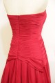 A-Line Sweetheart Long Red Chiffon Bridesmaid Dresses/Wedding Party Dresses BD010489