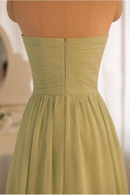 A-Line Sweetheart Long Chiffon Bridesmaid Dresses/Evening Dresses BD010494 A-Line Sweetheart Long Chiffon Bridesmaid Dresses/Evening Dresses BD010494