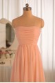 A-Line Strapless Floor-Length Chiffon Bridesmaid Dresses/Wedding Party Dresses BD010495 A-Line Strapless Floor-Length Chiffon Bridesmaid Dresses/Wedding Party Dresses BD010495