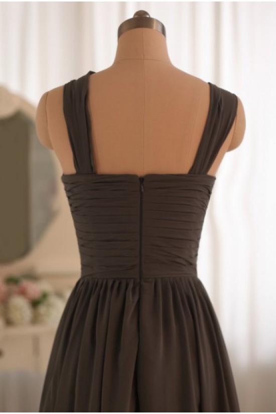 A-Line Floor-Length Chiffon Bridesmaid Dresses/Evening Dresses BD010496 A-Line Floor-Length Chiffon Bridesmaid Dresses/Evening Dresses BD010496