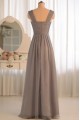 A-Line Grey Chiffon Floor-Length Bridesmaid Dresses/Wedding Party Dresses BD010500 A-Line Grey Chiffon Floor-Length Bridesmaid Dresses/Wedding Party Dresses BD010500