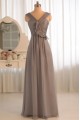 A-Line Grey Chiffon Floor-Length Bridesmaid Dresses/Wedding Party Dresses BD010500 A-Line Grey Chiffon Floor-Length Bridesmaid Dresses/Wedding Party Dresses BD010500