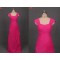 A-Line Long Pink Chiffon Bridesmaid Dresses/Evening Dresses BD010501