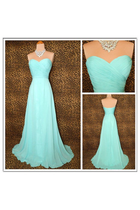A-Line Sweetheart Long Chiffon Bridesmaid Dresses/Evening Dresses BD010503 A-Line Sweetheart Long Chiffon Bridesmaid Dresses/Evening Dresses BD010503
