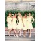 A-Line Sweetheart Short Yellow Chiffon Bridesmaid Dresses/Evening Dresses BD010504
