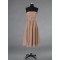A-Line Strapless Short Chiffon Bridesmaid Dresses/Evening Dresses BD010509
