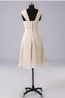 A-Line Short Chiffon Bridesmaid Dresses/Evening Dresses BD010512