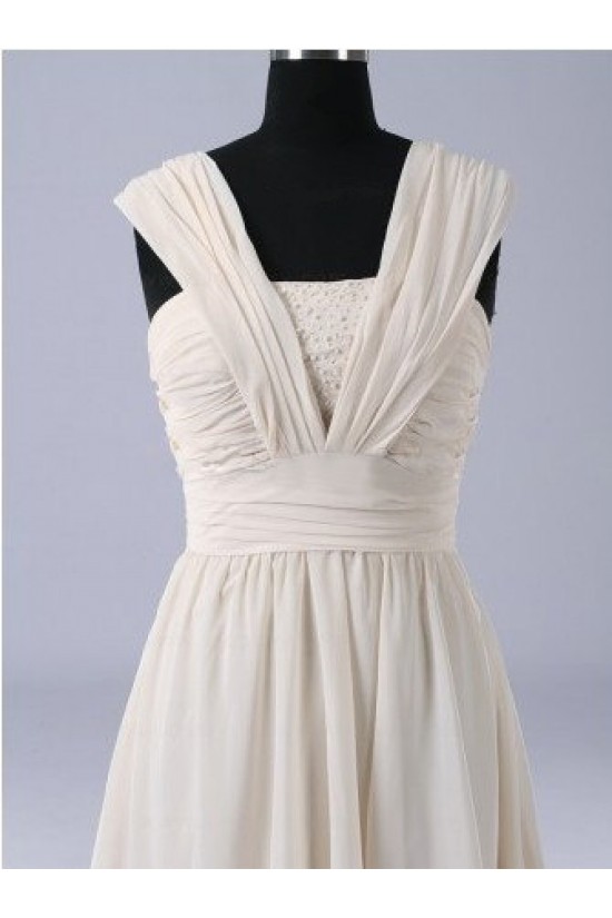 A-Line Short Chiffon Bridesmaid Dresses/Evening Dresses BD010512