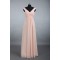 A-Line V-Neck Long Chiffon Bridesmaid Dresses/Evening Dresses BD010520