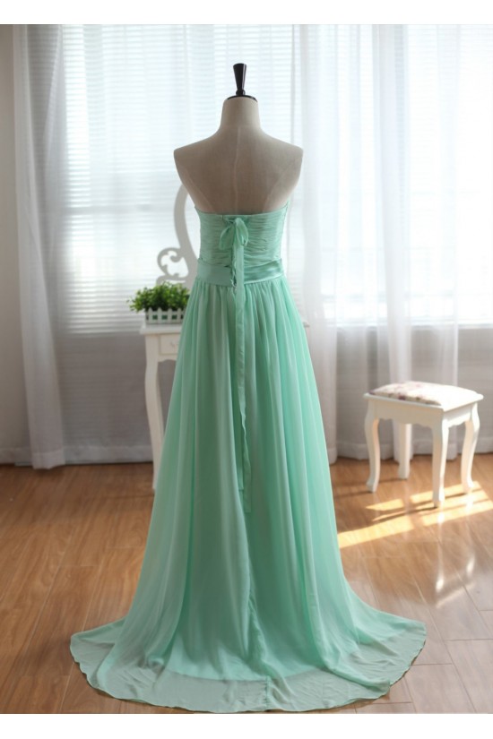 A-Line Sweetheart Long Chiffon Bridesmaid Dresses/Evening Dresses BD010523 A-Line Sweetheart Long Chiffon Bridesmaid Dresses/Evening Dresses BD010523
