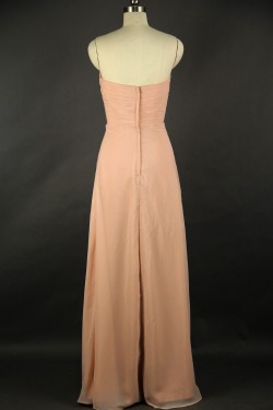 A-Line Sweetheart Long Chiffon Bridesmaid Dresses/Evening Dresses BD010529