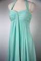 Empire Halter Long Blue Chiffon Bridesmaid Dresses/Evening Dresses/Maternity Dresses BD010534