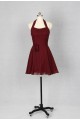 A-Line Halter Short Chiffon Bridesmaid Dresses/Evening Dresses BD010536 A-Line Halter Short Chiffon Bridesmaid Dresses/Evening Dresses BD010536