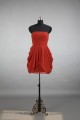 A-Line Strapless Short Chiffon Bridesmaid Dresses/Evening Dresses BD010539 A-Line Strapless Short Chiffon Bridesmaid Dresses/Evening Dresses BD010539