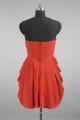 A-Line Strapless Short Chiffon Bridesmaid Dresses/Evening Dresses BD010539 A-Line Strapless Short Chiffon Bridesmaid Dresses/Evening Dresses BD010539