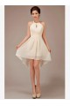 A-Line High Low Chiffon Bridesmaid Dresses/Evening Dresses BD010544
