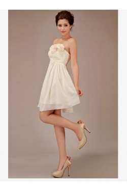 Empire Sweetheart Short Chiffon Bridesmaid Dresses/Evening Dresses BD010547