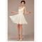 A-Line One-Shoulder Short Chiffon Bridesmaid Dresses/Evening Dresses BD010548