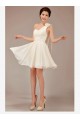 A-Line One-Shoulder Short Chiffon Bridesmaid Dresses/Evening Dresses BD010548