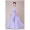A-Line Halter Long Chiffon Bridesmaid Dresses/Evening Dresses BD010552