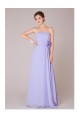 A-Line Strapless Long Chiffon Bridesmaid Dresses/Evening Dresses BD010556 A-Line Strapless Long Chiffon Bridesmaid Dresses/Evening Dresses BD010556