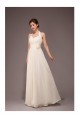 A-Line Halter Long Chiffon Bridesmaid Dresses/Evening Dresses BD010559