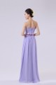 A-Line Strapless Long Chiffon Bridesmaid Dresses/Evening Dresses BD010576