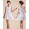 A-Line V-Neck Short Chiffon Bridesmaid Dresses/Evening Dresses BD010595