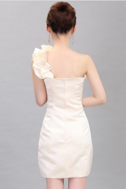 Short/Mini One-Shoulder Bridesmaid Dresses/Cocktail/Homecoming/Evening Dresses BD010596