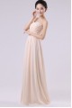 A-Line Strapless Long Blue Chiffon Bridesmaid Dresses/Evening Dresses BD010603