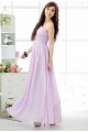 A-Line One-Shoulder Long Chiffon Bridesmaid Dresses/Evening Dresses BD010606