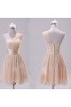 A-Line One-Shoulder Short Chiffon Bridesmaid Dresses/Evening Dresses BD010608