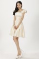 A-Line Short Satin Bridesmaid Dresses/Evening Dresses BD010612