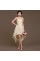 High Low Strapless Tulle Bridesmaid Dresses/Evening Dresses BD010615