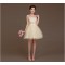 A-Line Beaded Tulle Short Bridesmaid Dresses/Evening Dresses BD010618