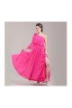 A-Line One-Shoulder Pink Chiffon Bridesmaid Dresses/Evening Dresses BD010624 A-Line One-Shoulder Pink Chiffon Bridesmaid Dresses/Evening Dresses BD010624