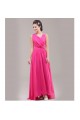 A-Line V-Neck Beaded Chiffon Long Pink Bridesmaid Dresses/Evening Dresses BD010627 A-Line V-Neck Beaded Chiffon Long Pink Bridesmaid Dresses/Evening Dresses BD010627