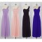 A-Line One-Shoulder Long Chiffon Bridesmaid Dresses/Evening Dresses BD010643
