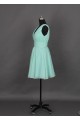 A-Line V-Neck Short Chiffon Bridesmaid Dresses/Evening Dresses BD010646