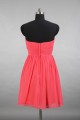 A-Line Sweetheart Short Chiffon Bridesmaid Dresses/Evening Dresses BD010649