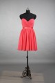 A-Line Sweetheart Short Chiffon Bridesmaid Dresses/Evening Dresses BD010650