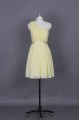 A-Line One-Shoulder Short Chiffon Bridesmaid Dresses/Evening Dresses BD010652