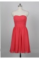 A-Line Sweetheart Short Blue Chiffon Bridesmaid Dresses/Evening Dresses BD010653 A-Line Sweetheart Short Blue Chiffon Bridesmaid Dresses/Evening Dresses BD010653