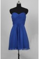 A-Line Sweetheart Short Blue Chiffon Bridesmaid Dresses/Evening Dresses BD010653 A-Line Sweetheart Short Blue Chiffon Bridesmaid Dresses/Evening Dresses BD010653