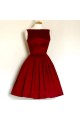 A-Line Bateau Short Red Bridesmaid Dresses/Evening Dresses BD010656 A-Line Bateau Short Red Bridesmaid Dresses/Evening Dresses BD010656