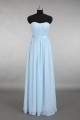 A-Line Strapless Long Blue Chiffon Bridesmaid Dresses/Evening Dresses BD010660 A-Line Strapless Long Blue Chiffon Bridesmaid Dresses/Evening Dresses BD010660