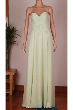 A-Line Sweetheart Long Chiffon Bridesmaid Dresses/Wedding Party Dresses BD010672